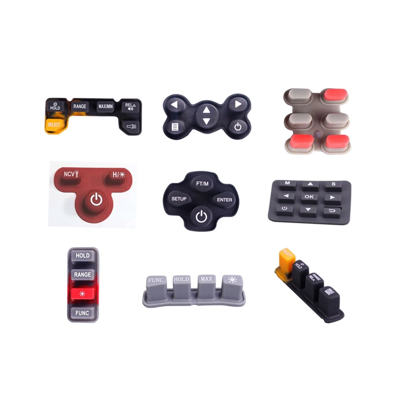 Silicone Keypad Customized Rubber Membrane Switch Silicone Rubber Keypad Manufacturers