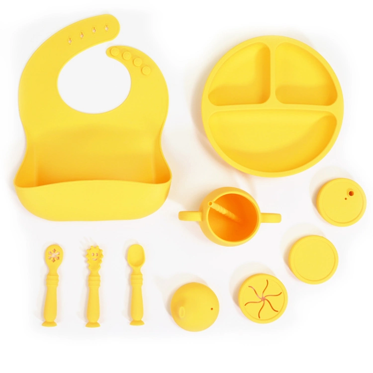 Silicone Baby Tableware Food Grade Silicone Baby Feeding Silicone Baby Products