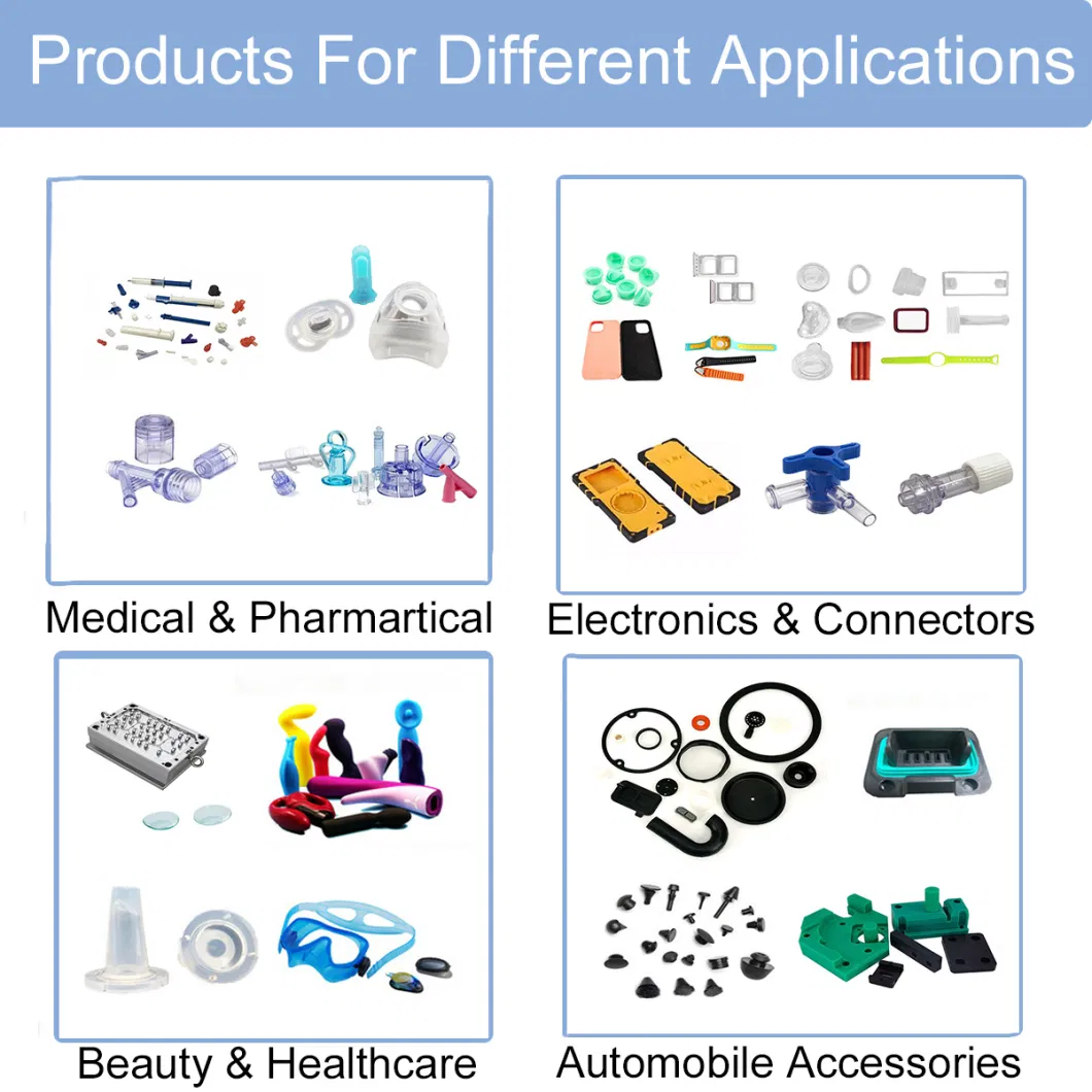 Plastic Injection Mold Tooling Hot/Cold Runner Liquid Silicone Rubber Plastic Injection Mould LSR Injection Molding