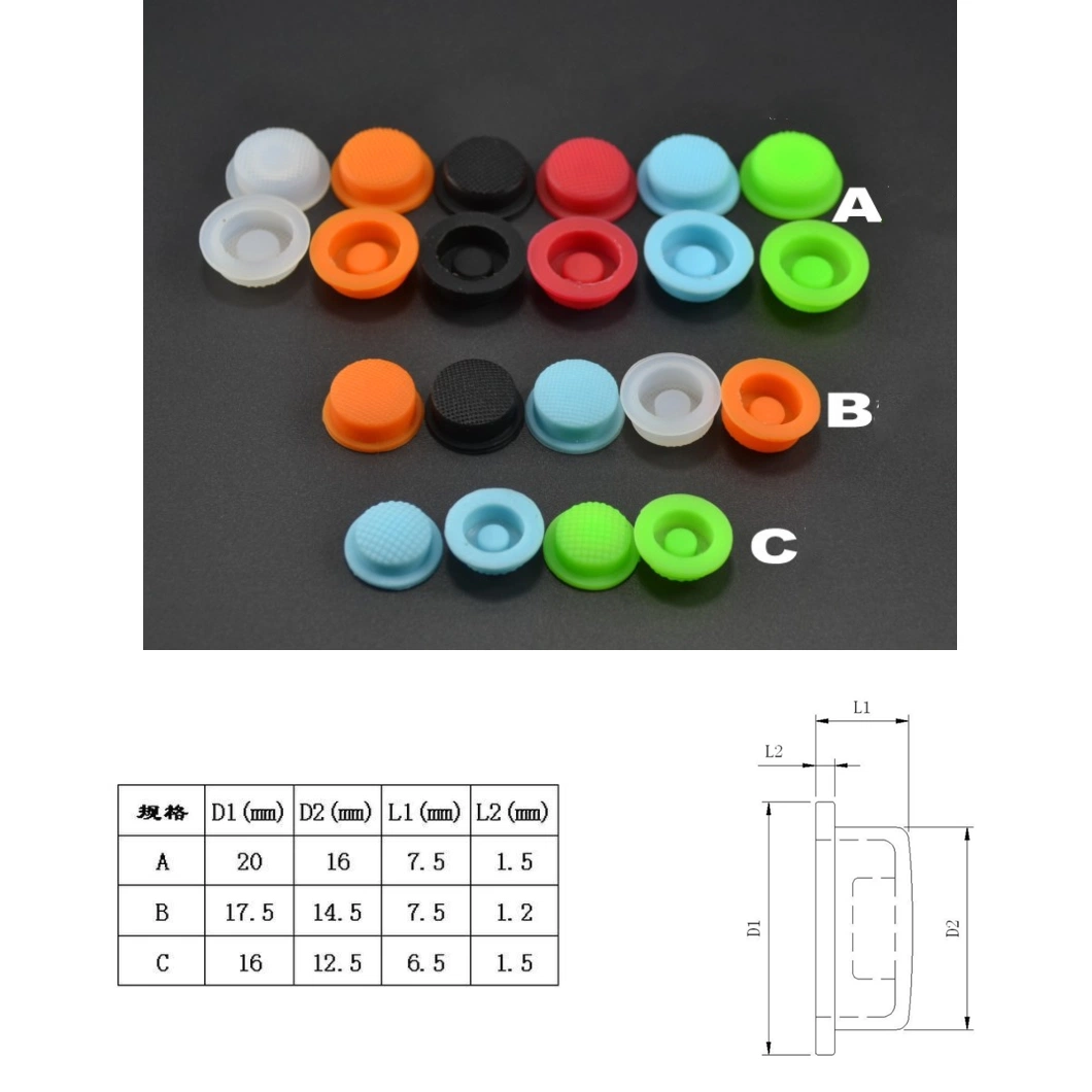 Silicone Keypad Customized Rubber Membrane Switch Silicone Rubber Keypad Manufacturers